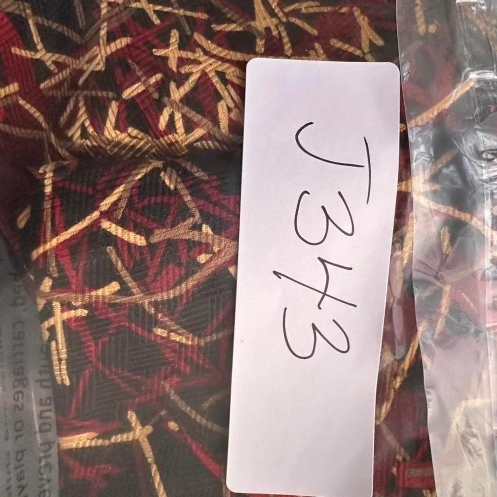Infectious Awareables‎ Anthrax Silk Tie CDC Microbiology Science Red Black Gold